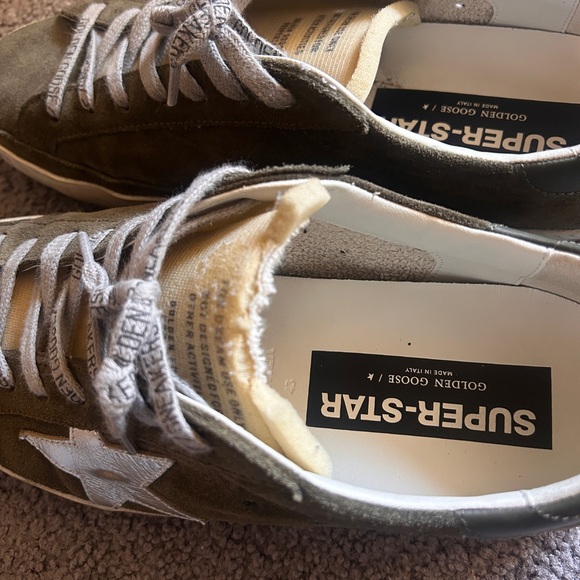 Super-Star LTD in suede with metallic leather star and leather heel tab - Picture 4 of 4